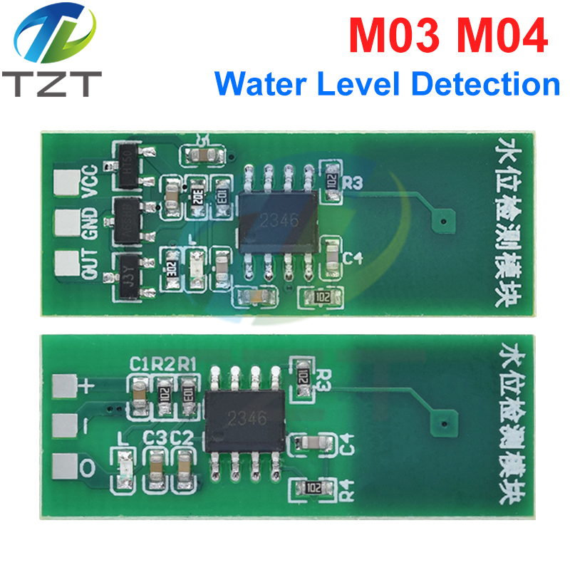 M03 M04 Water Level detection module sensor Green non-contact level touch switch Liquid sensor