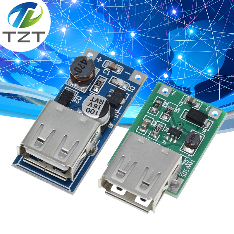 DC-DC USB Output charger step up Power Boost Module 0.9V ~ 5V to 5V 600MA USB Mobile Power Boost Board