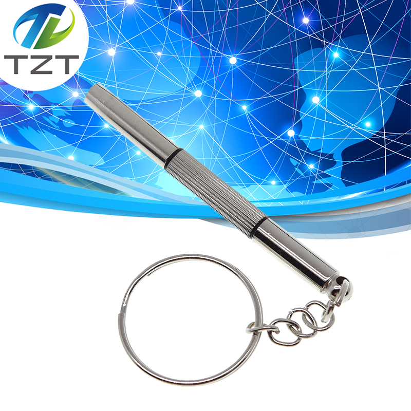 5-in-1 Mini Precision Repair Screwdriver Multifunctional Portable Optical/Eyeglasses/Sunglasses/Jewelry/Watches With Key Chain