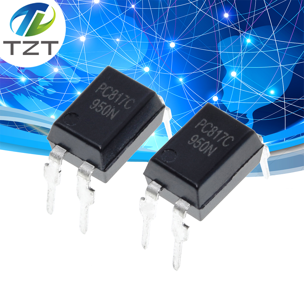 100pcs  PC817 EL817 817 DIP Optocoupler 817 DIP Optocoupler