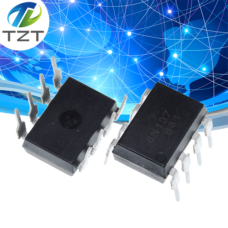 10PCS 6N137 DIP8 6N137 DIP DIP-8 new and original IC