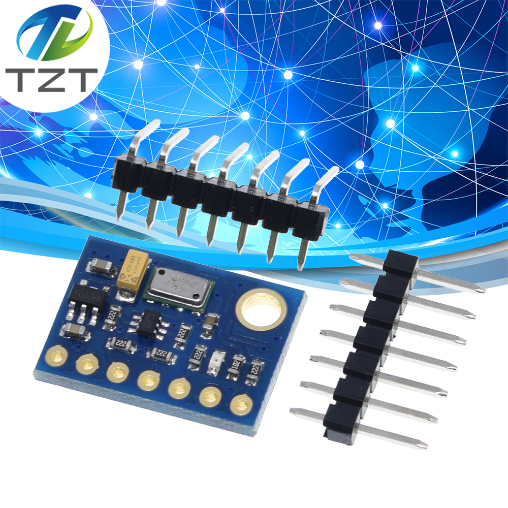 TZT GY-63 MS5611 High-resolution Atmospheric Height Sensor Module IIC / SPI Communication