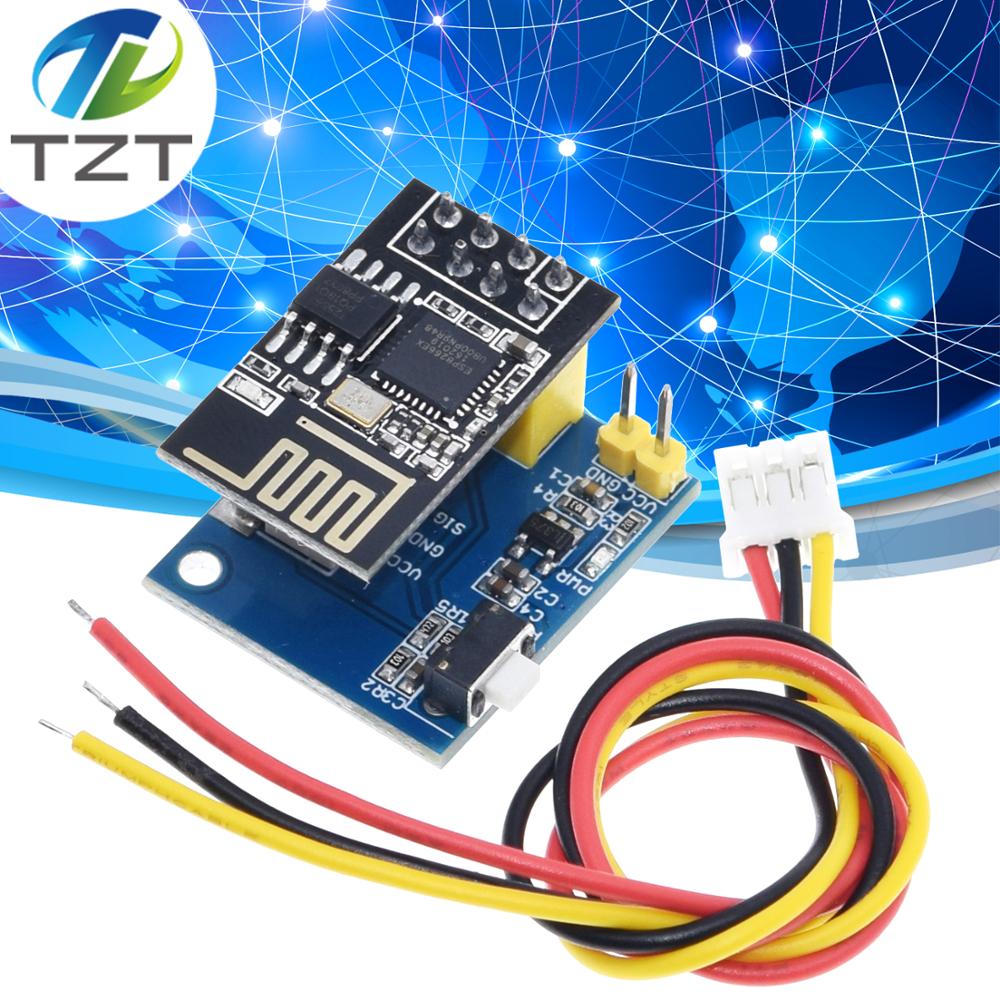 ESP8266 ESP-01 ESP-01S WS2812 RGB LED Controller Module for Arduino IDE WS2812 Light Ring Smart Electronic DIY with esp-01