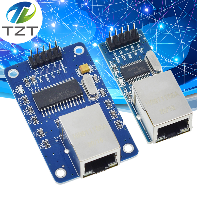 ENC28J60 Ethernet LAN Network Module SPI Port For Arduino 51LPC AVR ARM PIC for arduino