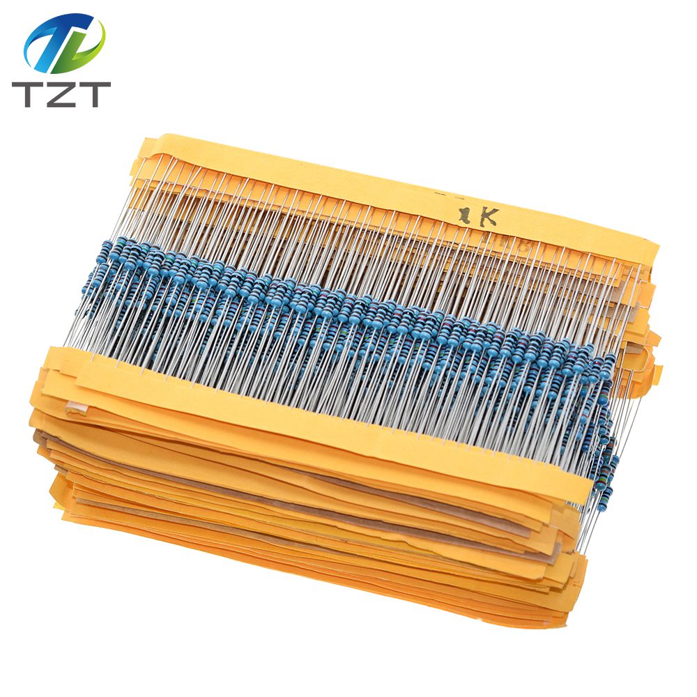 TZT 100pcs  1/4W 120R~910R  ohm resistance