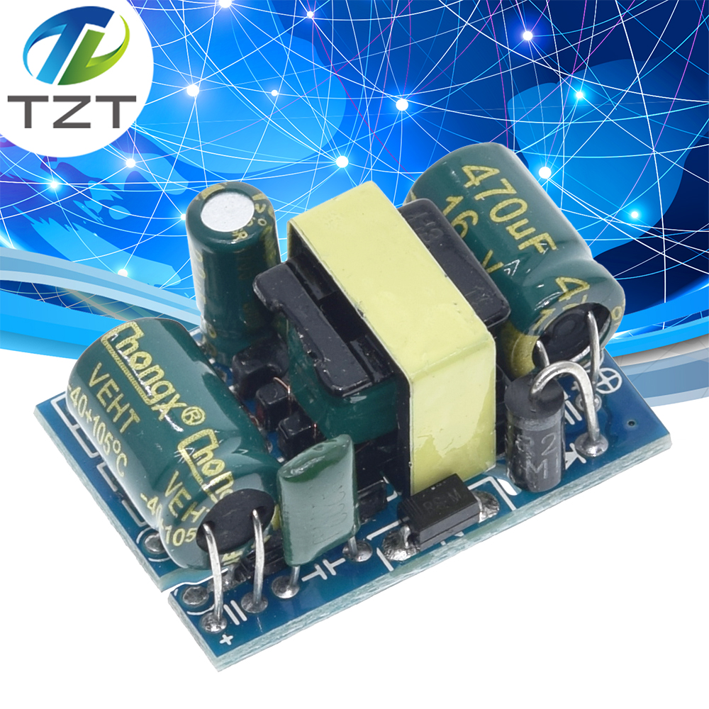 TZT  AC-DC 12V 450mA 5W Power Supply Buck Converter Step Down Module for arduino DIY KIT