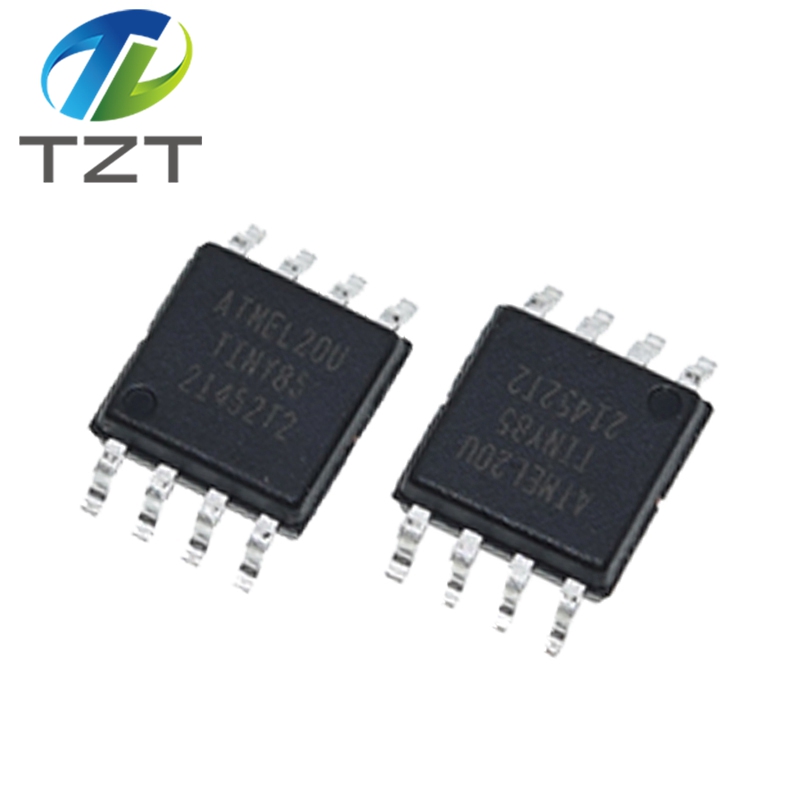 TZT 1PCS ATTINY85-20SU SOP-8 8KB 20MHz AVR 8Bit Microcontroller Chip Original