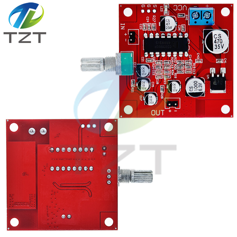 TZT PT2399 CD2399 Microphone Reverb Plate Reverberation Board No Preamplifier Function Module