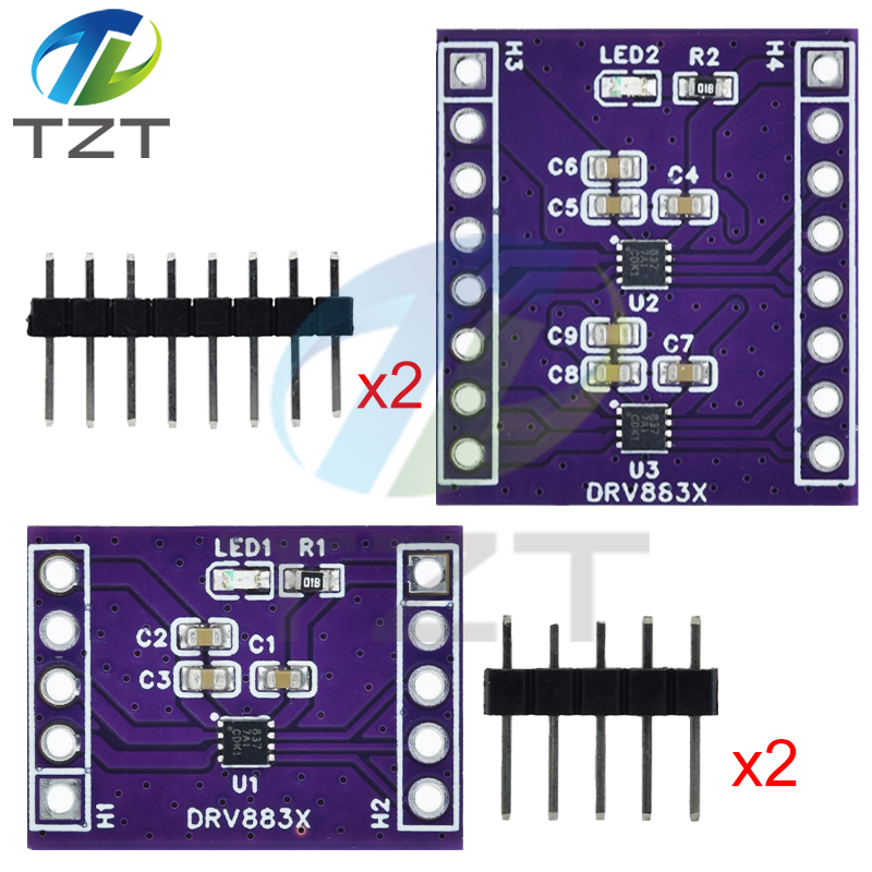 DRV8837 DC H-Bridge Motor Driver Module  1 Channel and 2 Channels 1.8A Stepper Motor Driver Board