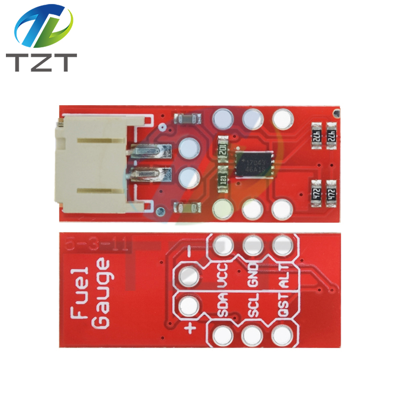 TZT LiPo Fuel Gauge Lithium battery detection module A/D conversion IIC MAX17043