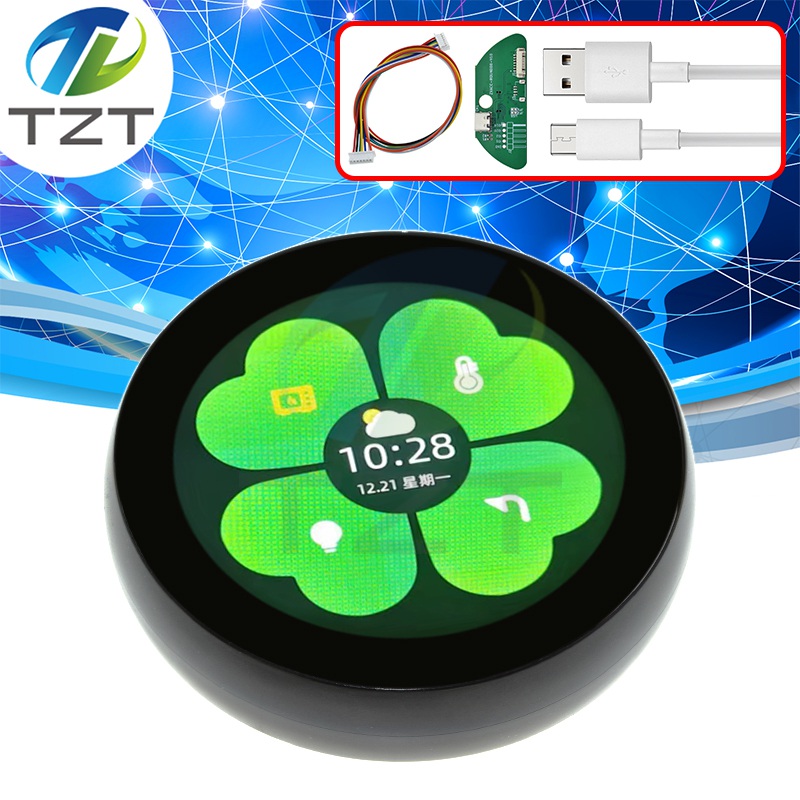 2.1 Inch 480*480 Round Circular IPS Color LCD Display And Magnetic Encoder Knob ESP32-S3 Module N16R8 ST7701 2.4G WIFI For NEST