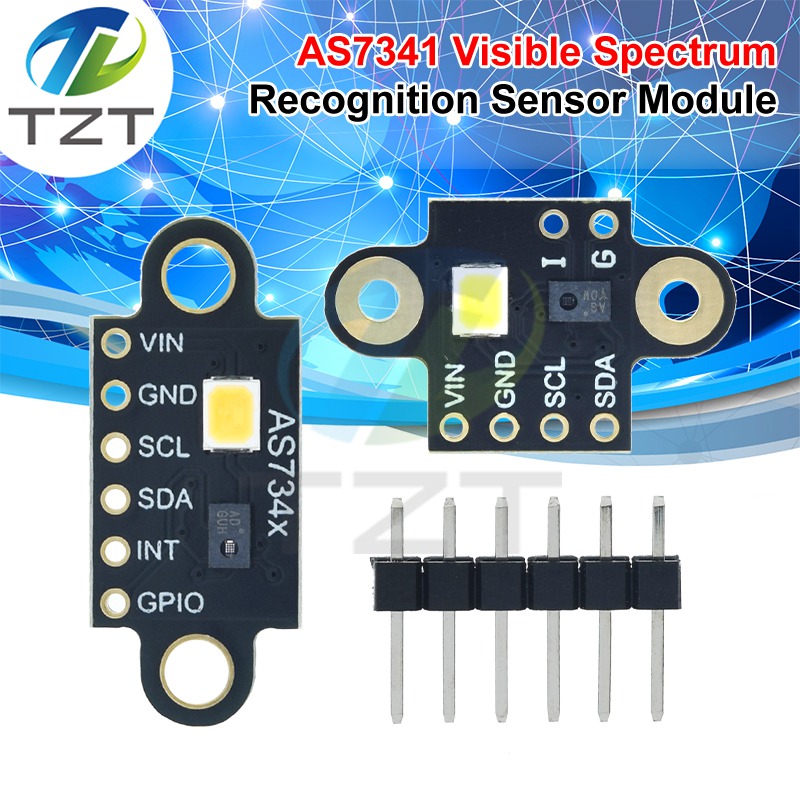 AS7341 AS734x Visible Spectral Sensors Module Color Temperature illuminance High Accuracy Color Detection For Arduino