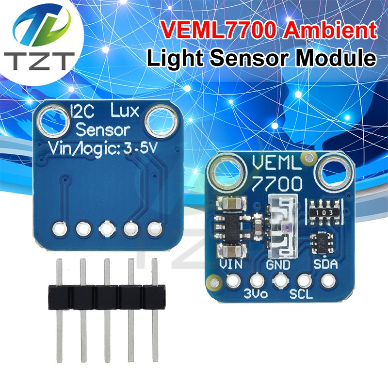VEML7700 Ambient Light Sensor Module 120k Lux Light Measuring Sensor Board 3.3V 5V I2C IIC Interface For Arduino Raspberry Pi