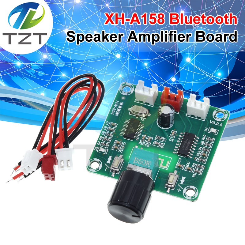 XH-A158 ultra clear Bluetooth 5.0 power amplifier board pam8403 small power DIY wireless speaker amplifier board 5W*2