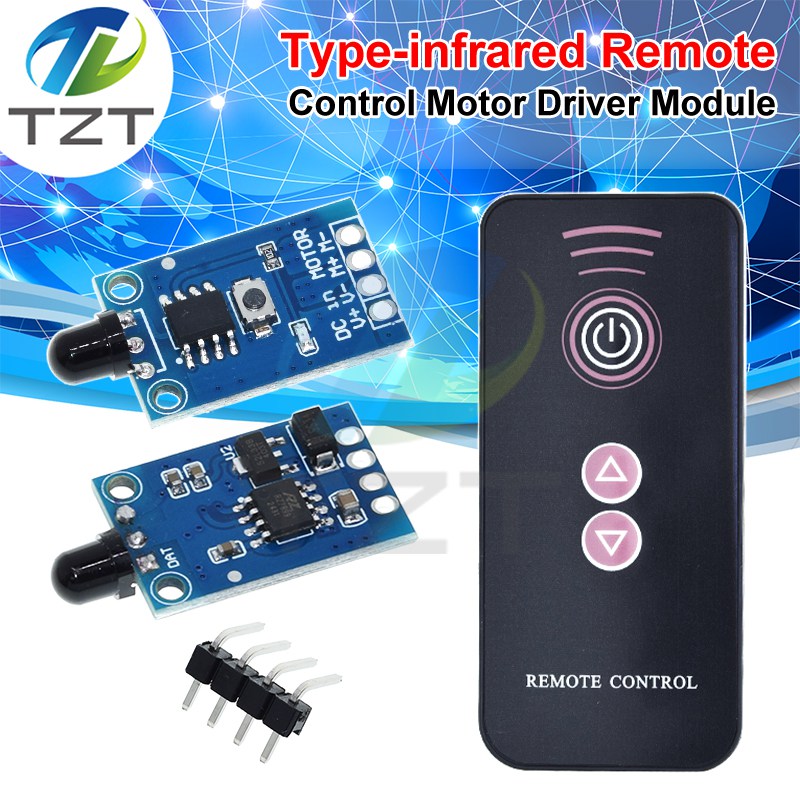 DC3-12V Wireless Forward/reverse PWM Speed Control Module Dc Brush Motor Driver Module With Self-lock Interlock Function