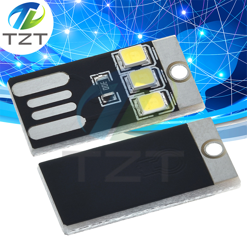 TZT Mini super bright USB keyboard light notebook computer mobile power supply chip LED Nightlight
