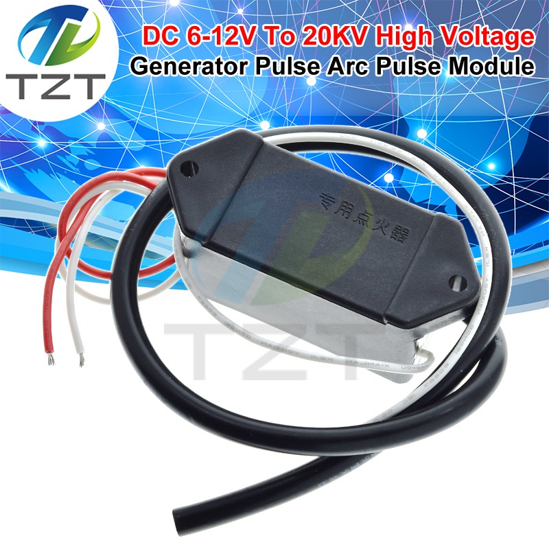 DC6-12V 20KV High Voltage Generator Pulse Arc Pulse High Voltage Package Module