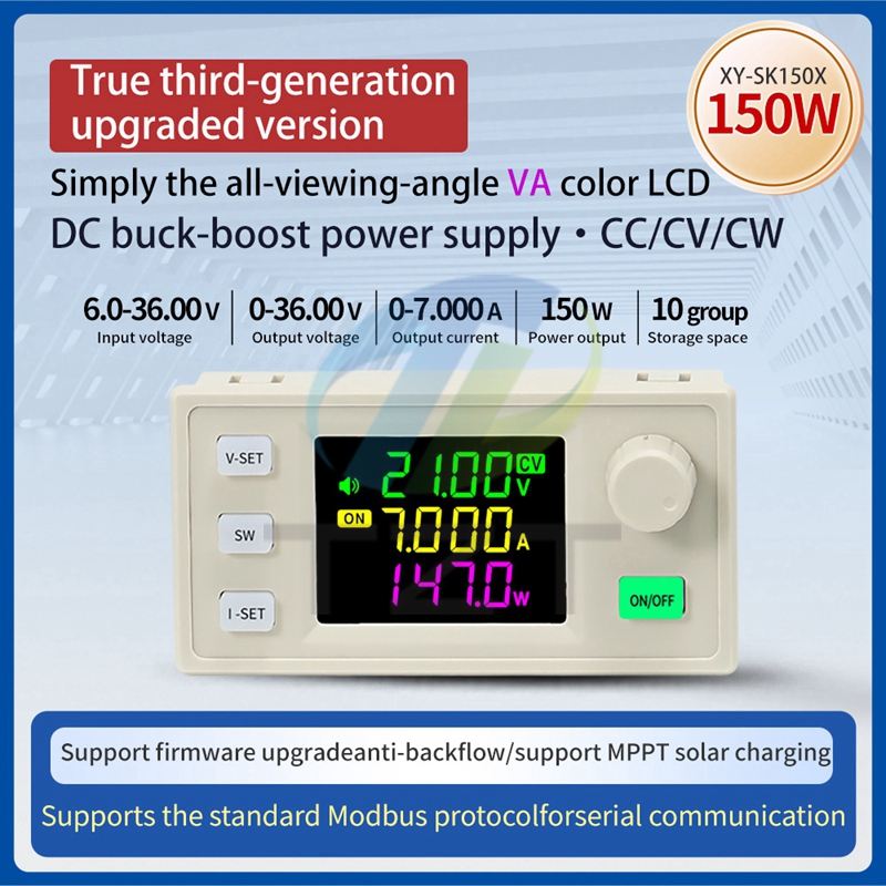 SK150X NC lift voltage DC adjustable power supply Constant voltage constant current solar charging module 7A150W