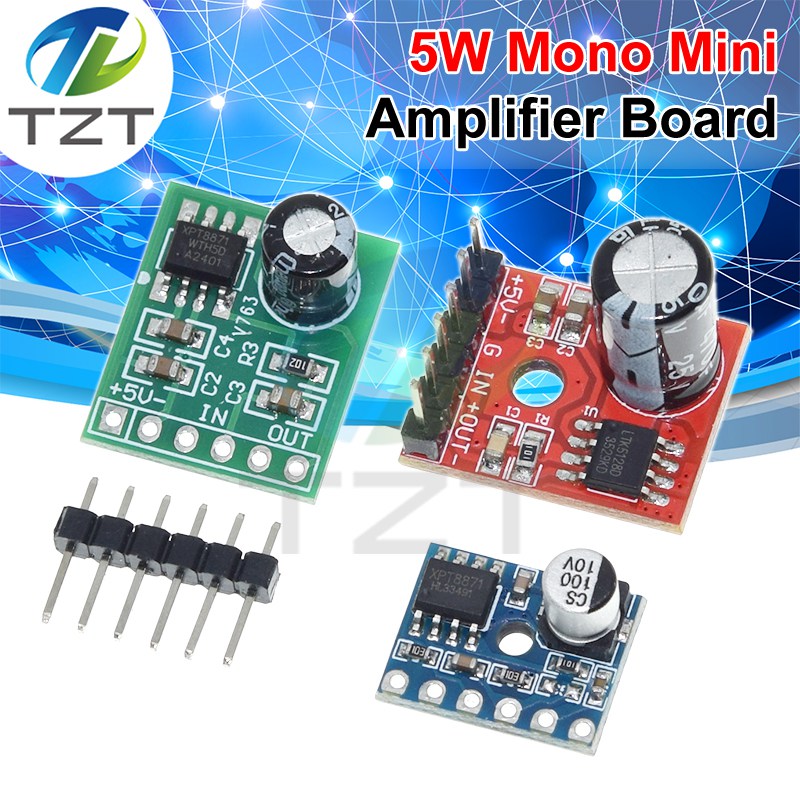 5W MINI Audio Power Amplifier Board 3-5V XH-M125 XPT8871 Mono Amplifier Module Audio DIY Amplifiers Kit