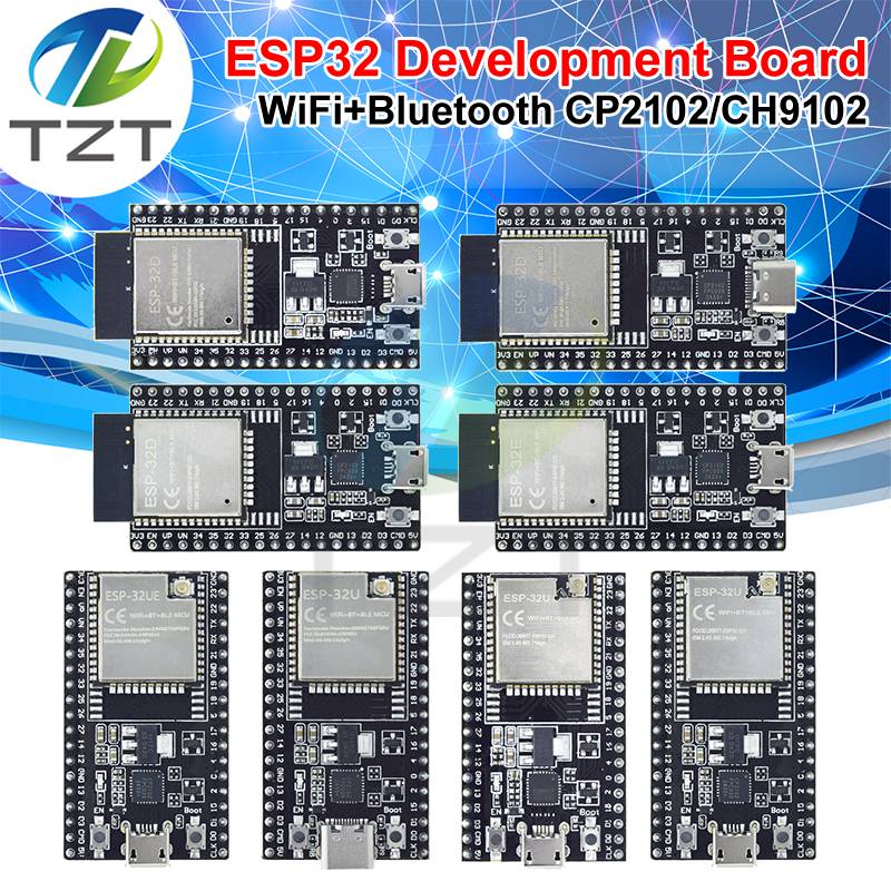 ESP32-DevKitC Core Board ESP32 Development Board ESP32-WROOM-32D ESP32-WROOM-32E ESP32-WROOM-32U ESP32-WROOM-32UE WIFI+Bluetooth