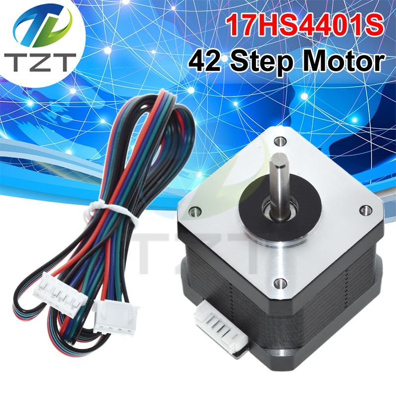 Nema17 Stepper Motor 1.8° 17HS4401 1.5A 42N 38MM 2-Phase 4-Lead For CNC Roter Laser Engraving Machine 3D Printer Part XH-2.54