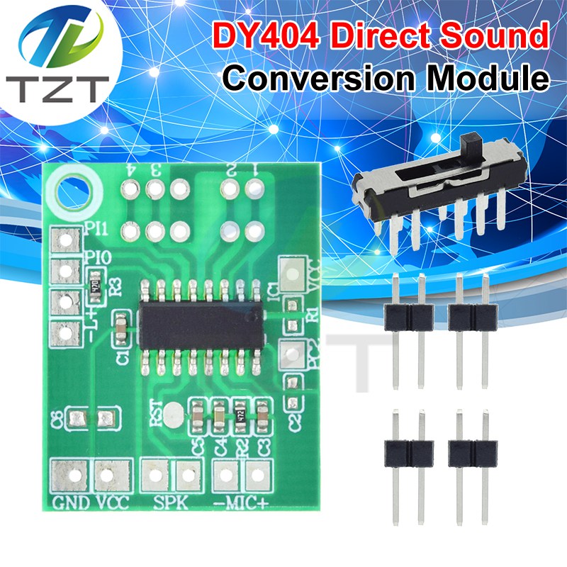 3V-4.5V DIY Voice Changer Module – Robot, Kid, Male/Female Real-Time Voice Effects Circuit for Audio Modulation Projects