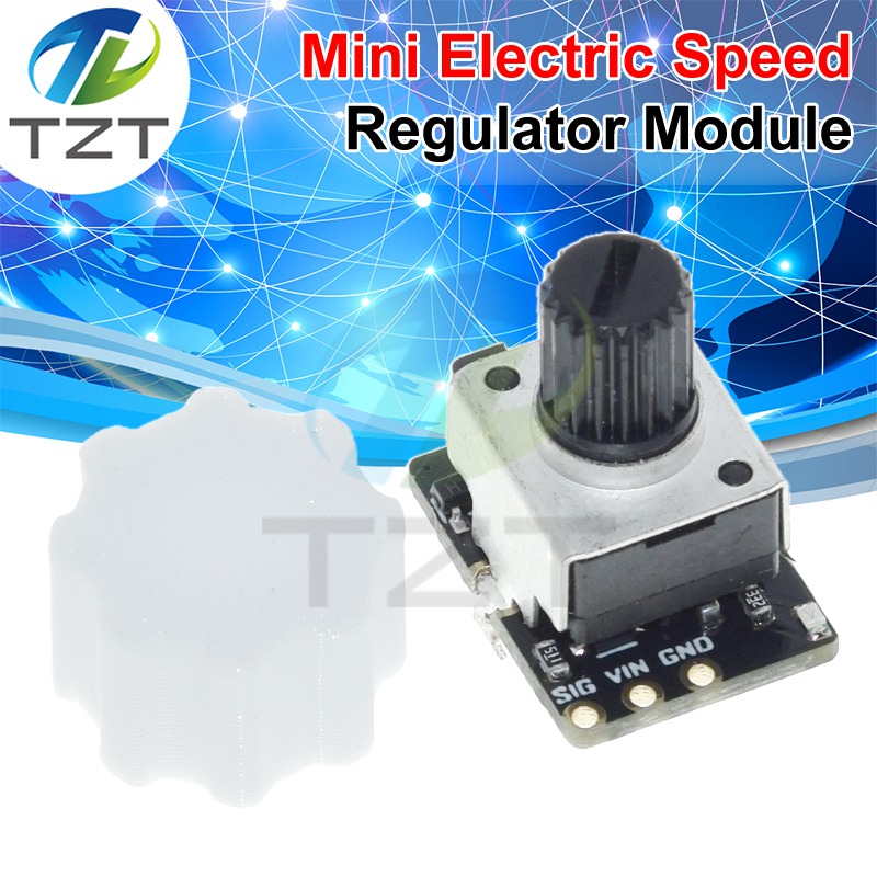 DC 2.6-26V Mini ESC Tester DIY Brushless Fan Simple Aeromodelling Motor PWM Governor