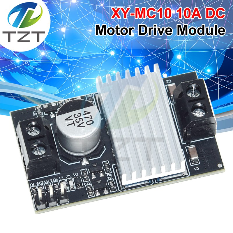 10A DC Motor Drive Module PWM Speed Regulation Dimming 3V-20V Low Voltage High Current