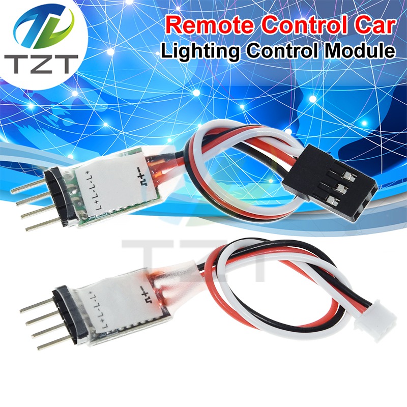 RC Light Controller LED Switch Panel System Turn on/Off 3CH for RC Car Vehicle RC Mini Car Fixed Wing Aircraft Parts