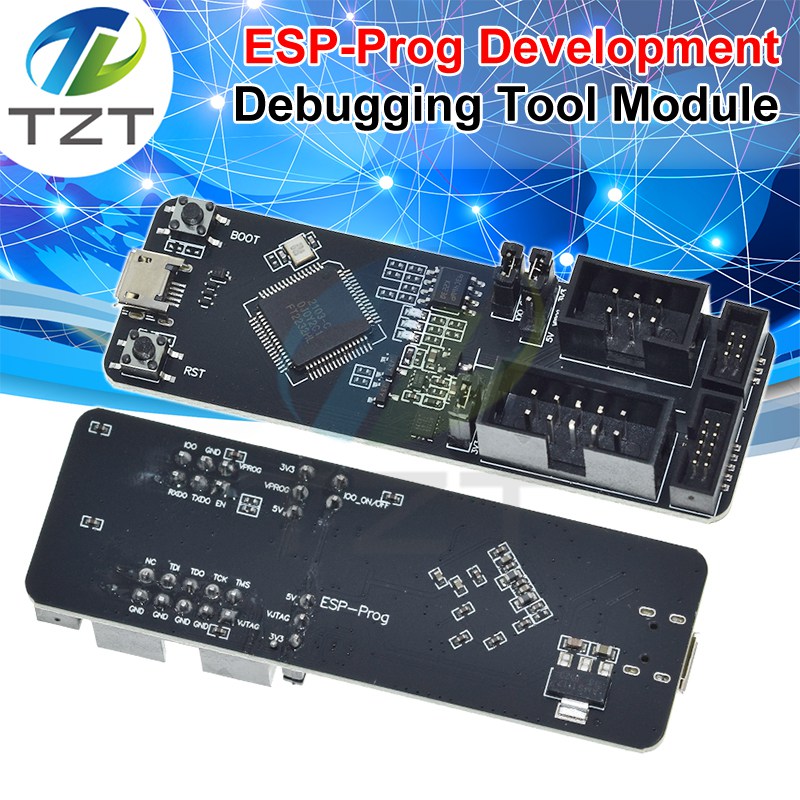 ESP32 ESP-Prog Development Board JTAG Debug Program Downloader Module Debugging Tool For ESP8266 ESP32 With Cable
