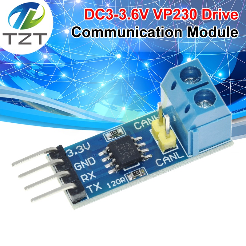 SN65HVD230 VP230 CAN Bus Transceiver Module 3.3V High-Speed for Arduino Development Board Evaluation Kit Industrial CAN Bus