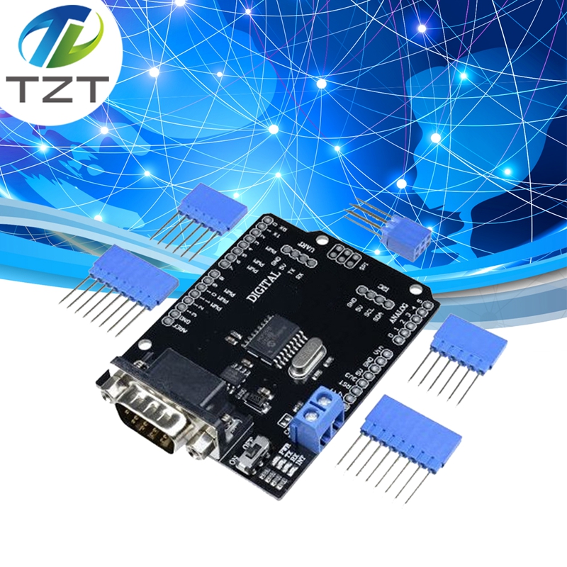 MCP2515 EF02037 CAN BUS Shield Controller Board Communication Speed High CAN V2.0B Module For Arduino For Freaduino DIY KIT 5 sold byShop Huililong Store (4.2 | 405 sold )