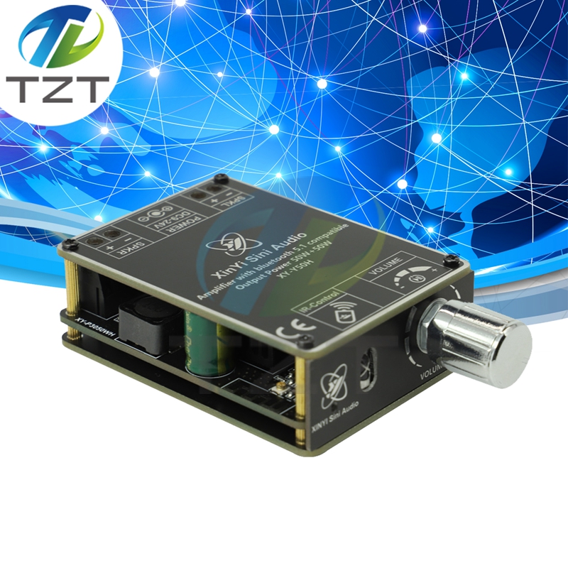 XY-Y50H HIFI level 50W * 2 stereo Bluetooth digital power amplifier module TPA3116 with remote control