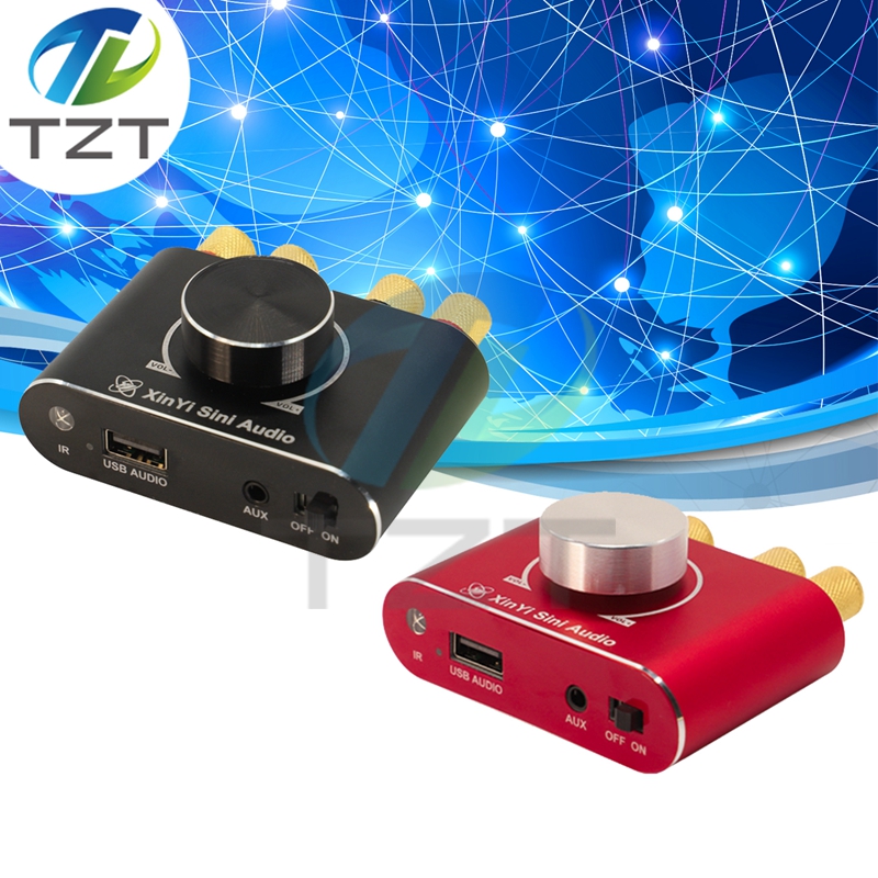 XY-X50H HIFI class 50W*2 stereo Bluetooth power amplifier board TPA3116 speaker audio amplifier Bluetooth power amplifier