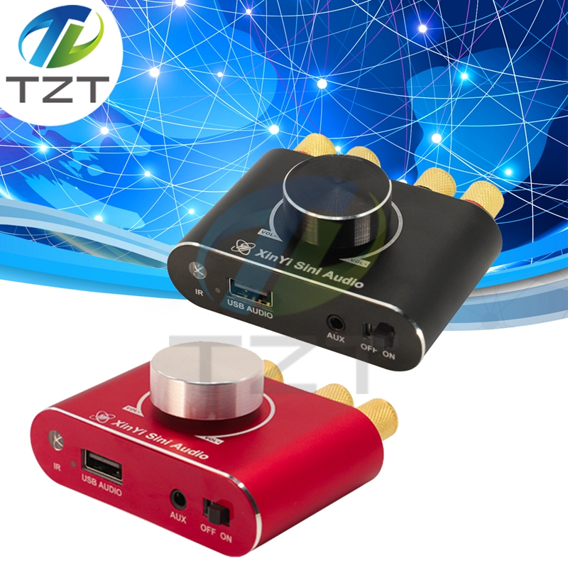 XY-X100H Hifi-level stereo digital power amplifier Dual core TPA3116 100W*2 Bluetooth 5.1 Home desktop